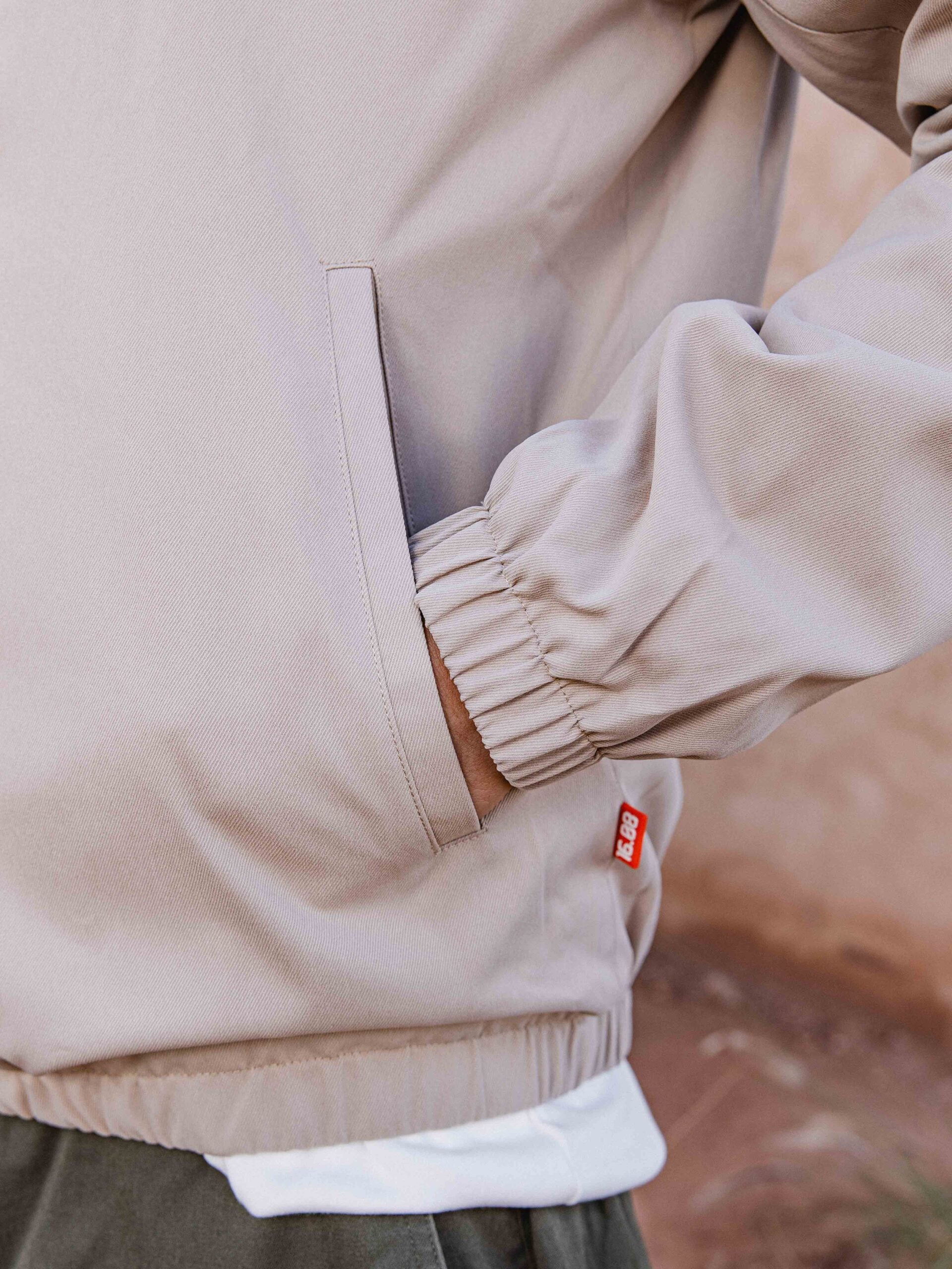 Cream Coach Jacket
