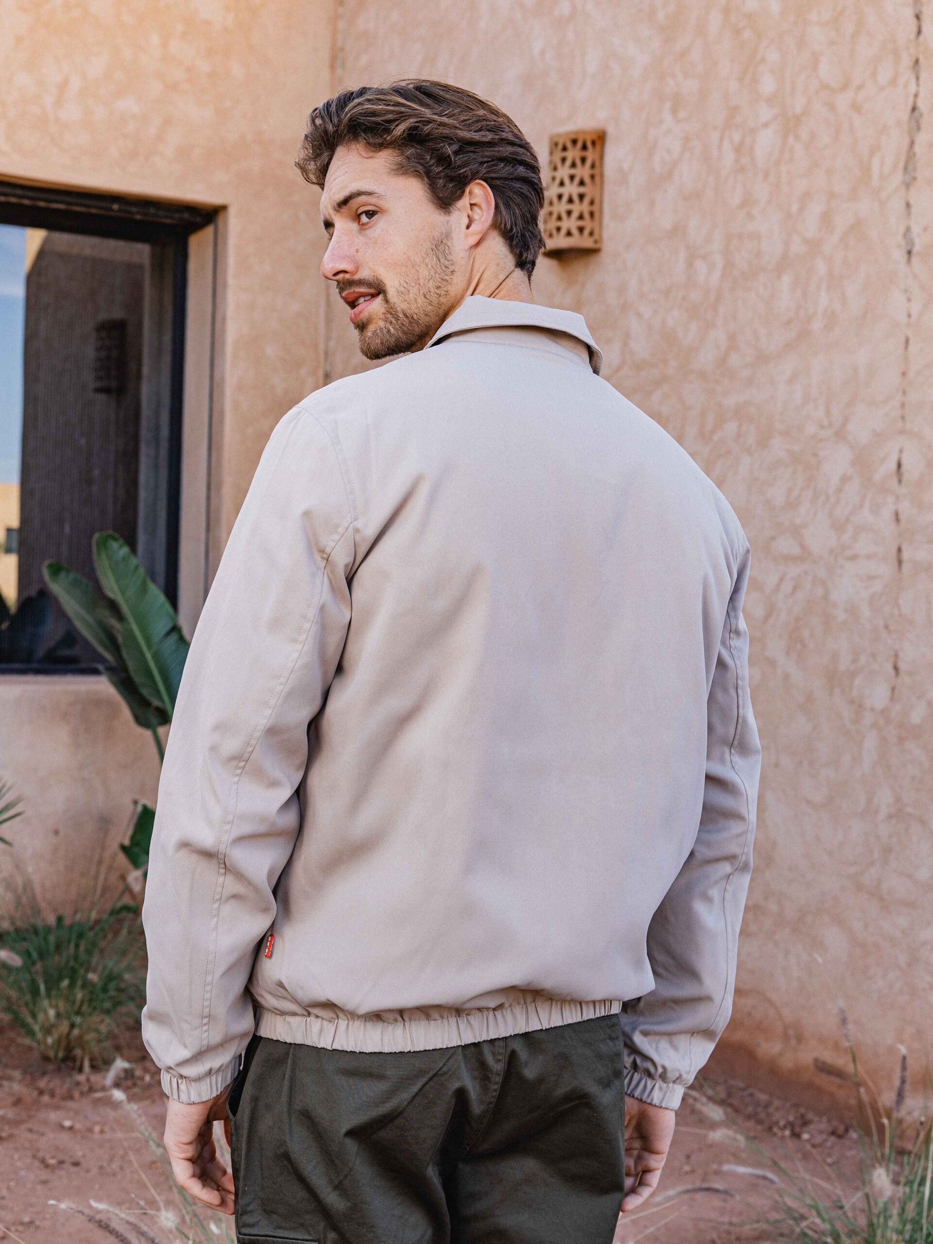 Cream Coach Jacket