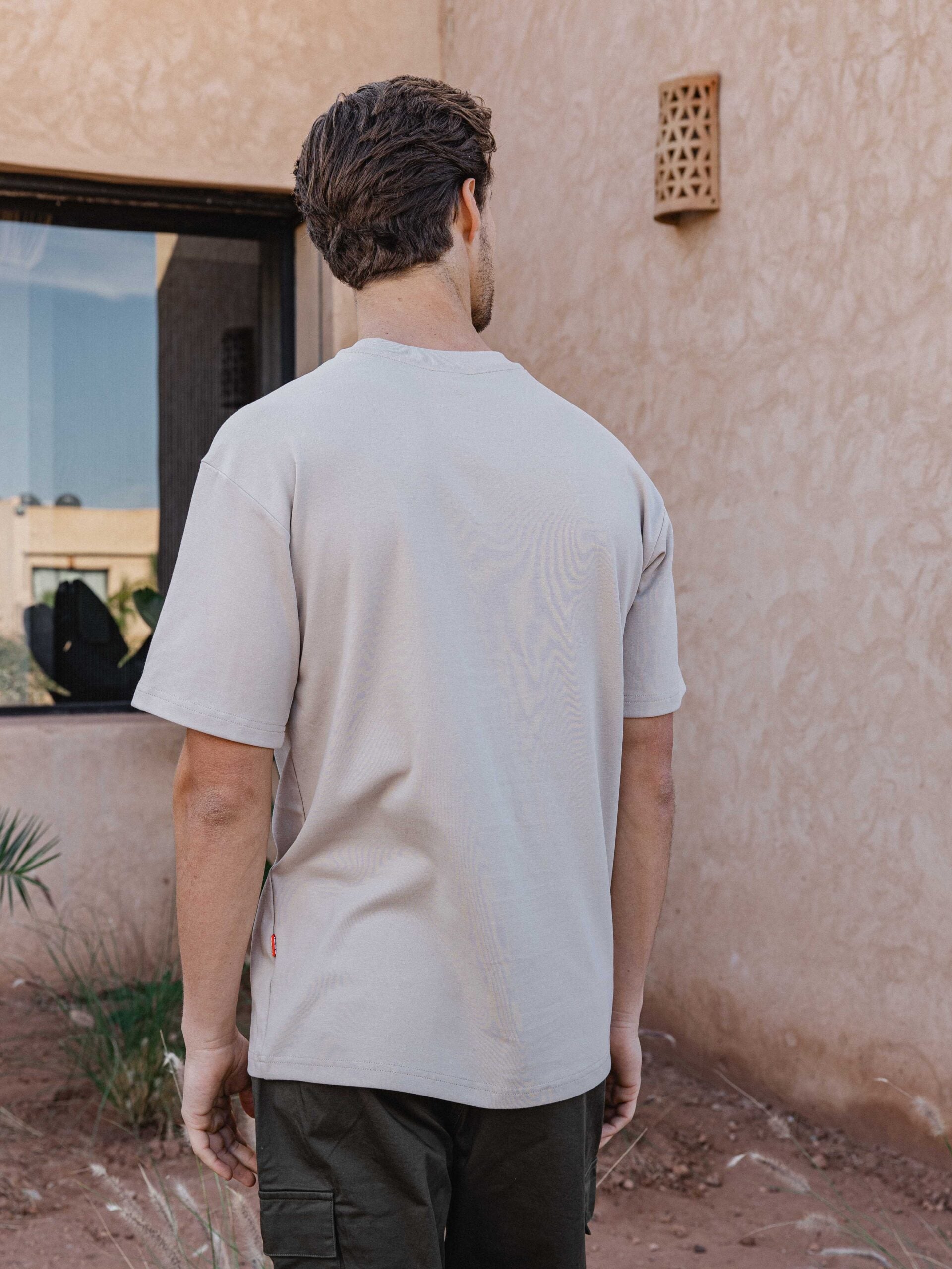 Stone White Oversized T-shirt