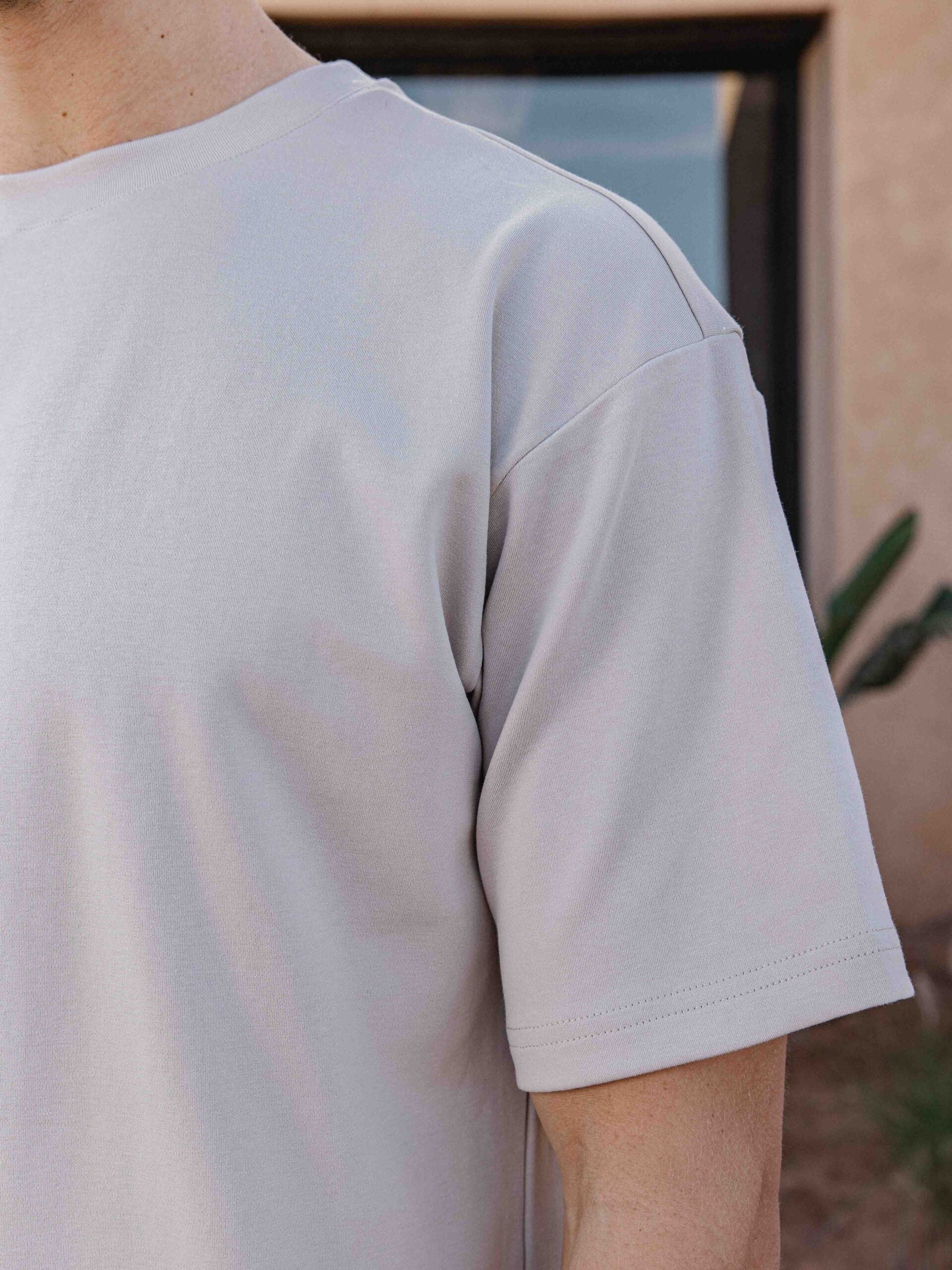 Stone White Oversized T-shirt