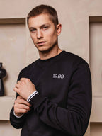 Black Logo Sweater Sample