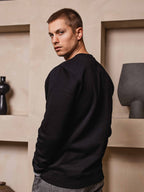 Black Logo Sweater Sample