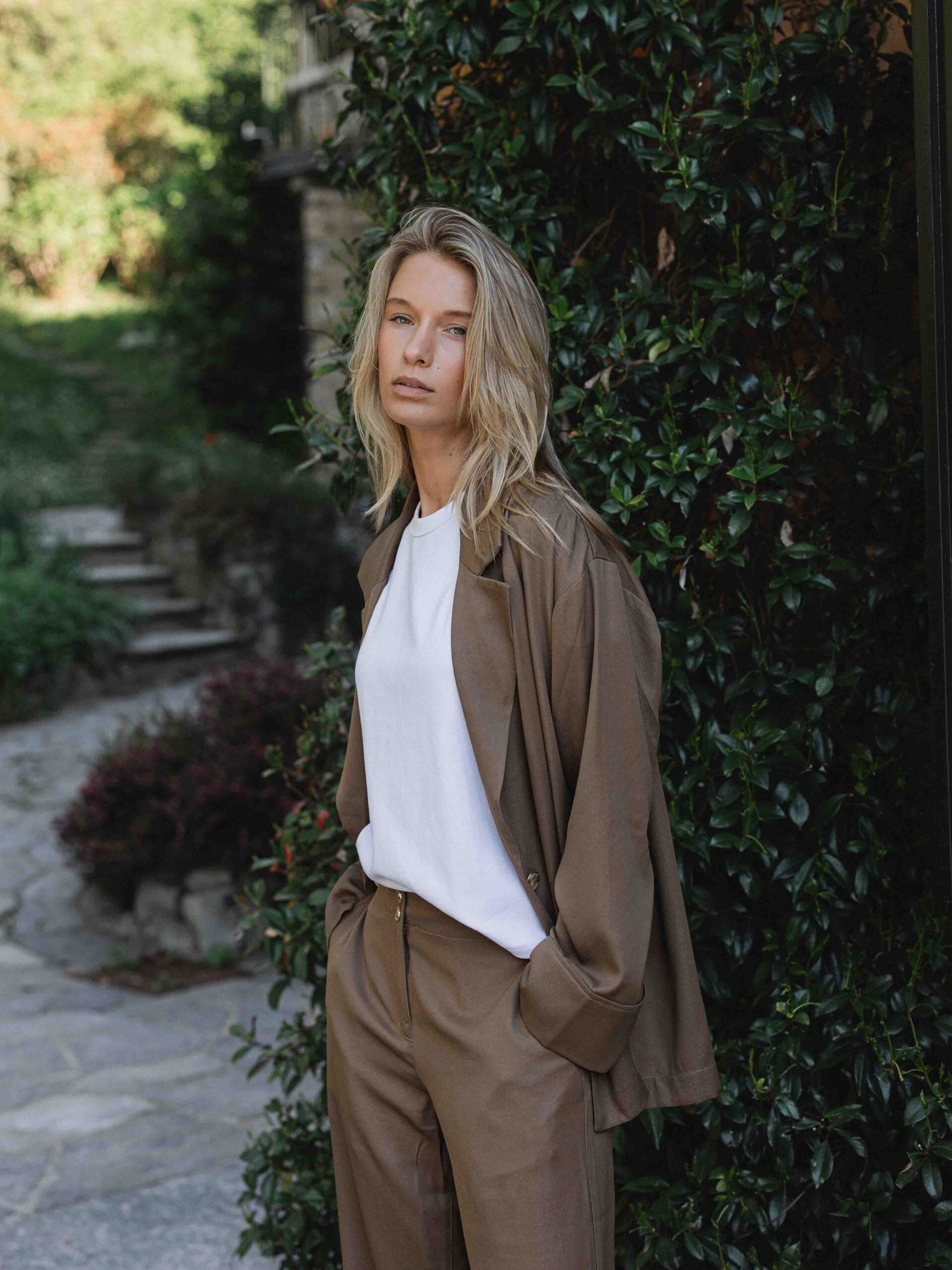 Brown Femme Blazer