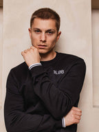 Black Logo Sweater Sample