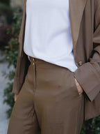Brown Femme Blazer