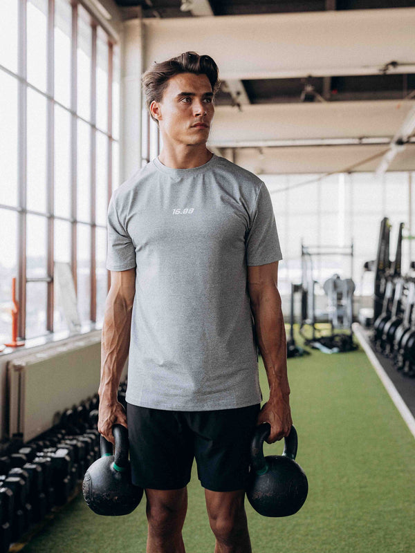 Sport Shirt Melange Grey