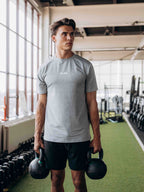 Sport Shirt Melange Grey