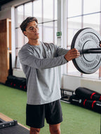 Melange Grey Sport Longsleeve