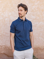 Navy Business Polo