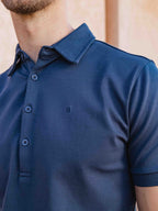 Navy Business Polo