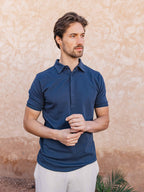 Navy Business Polo