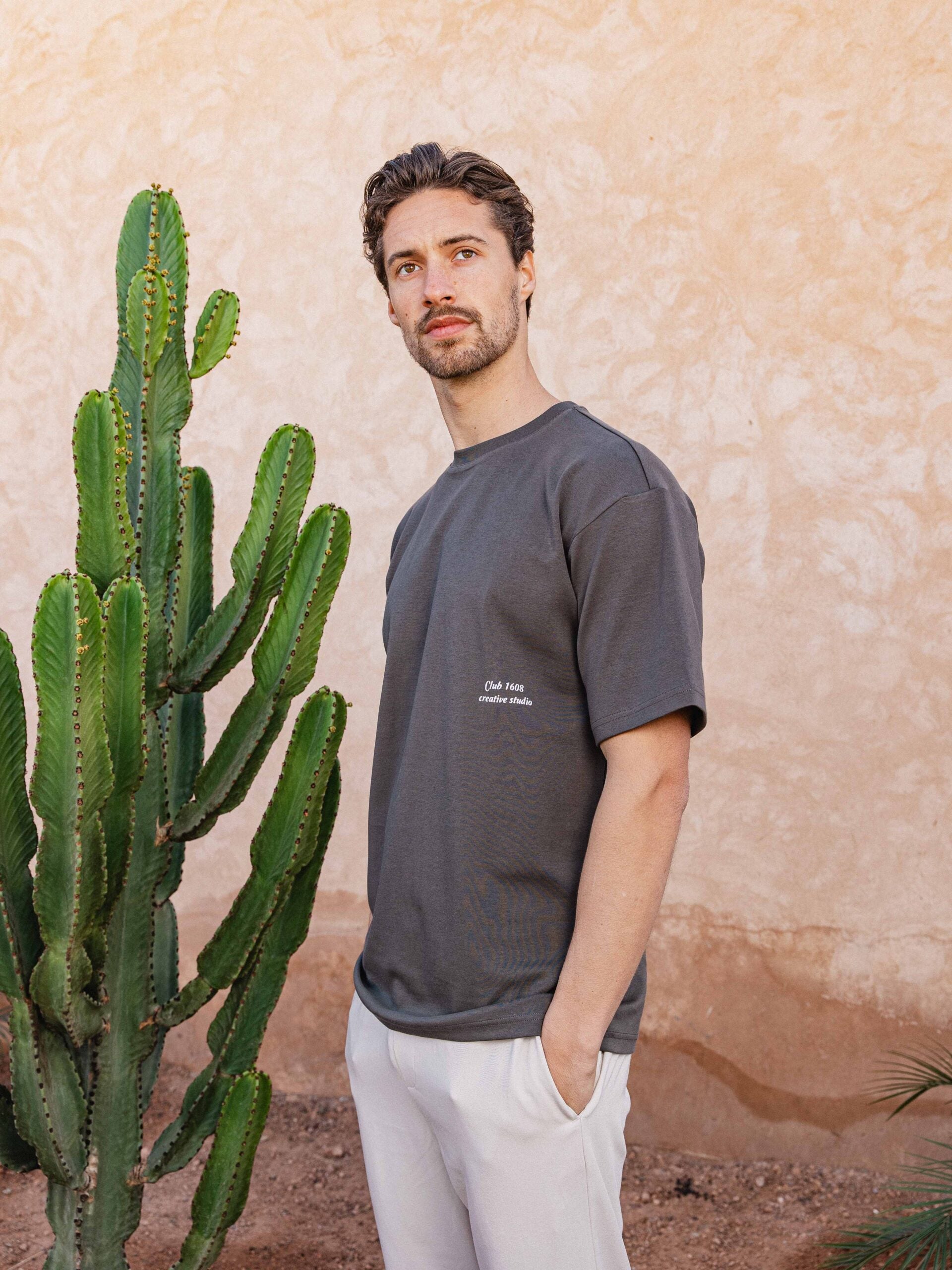 Oversized Text T-shirt Sample