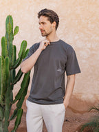 Oversized Text T-shirt Sample