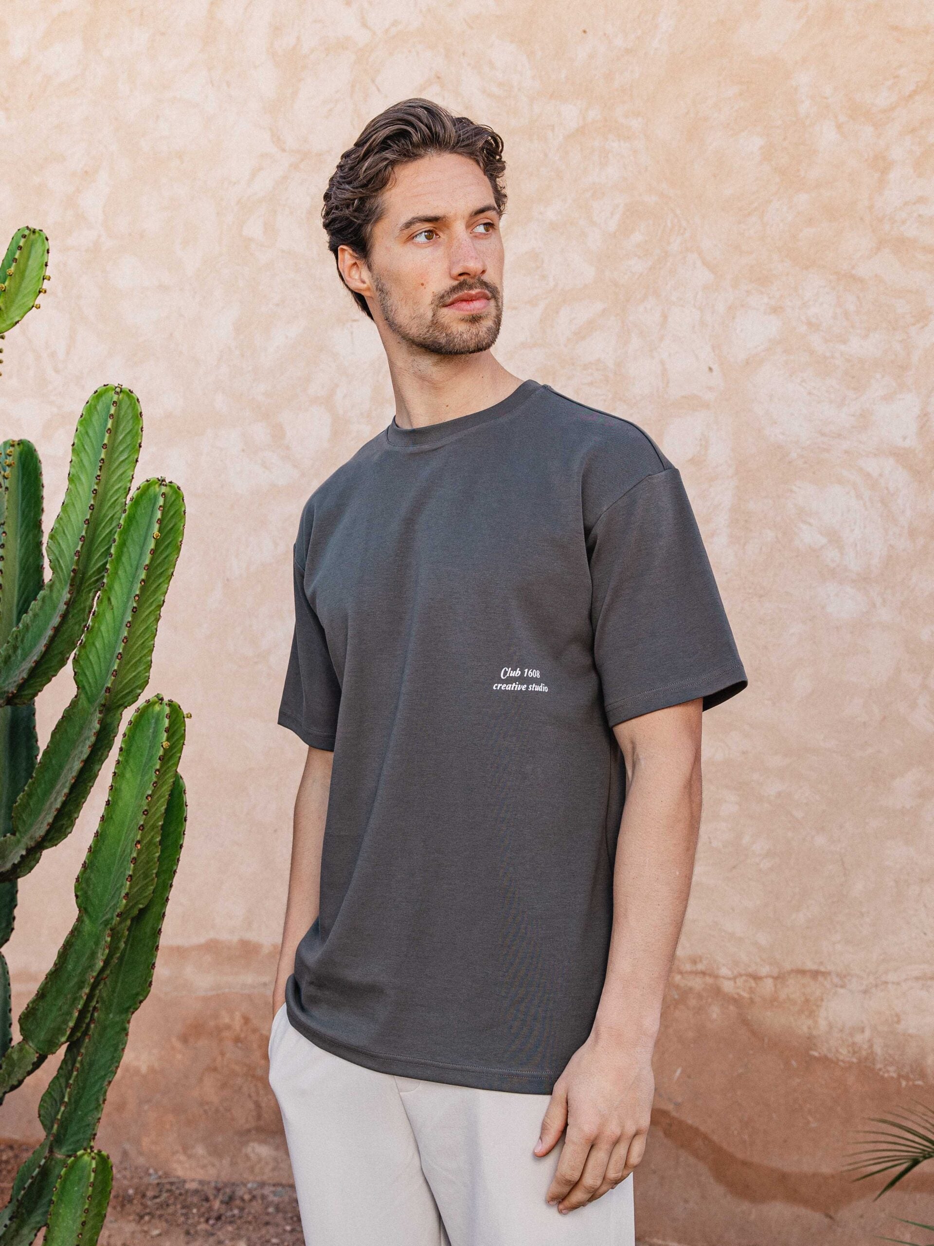 Oversized Text T-shirt Sample