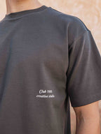 Oversized Text T-shirt Sample