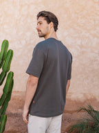 Oversized Text T-shirt Sample