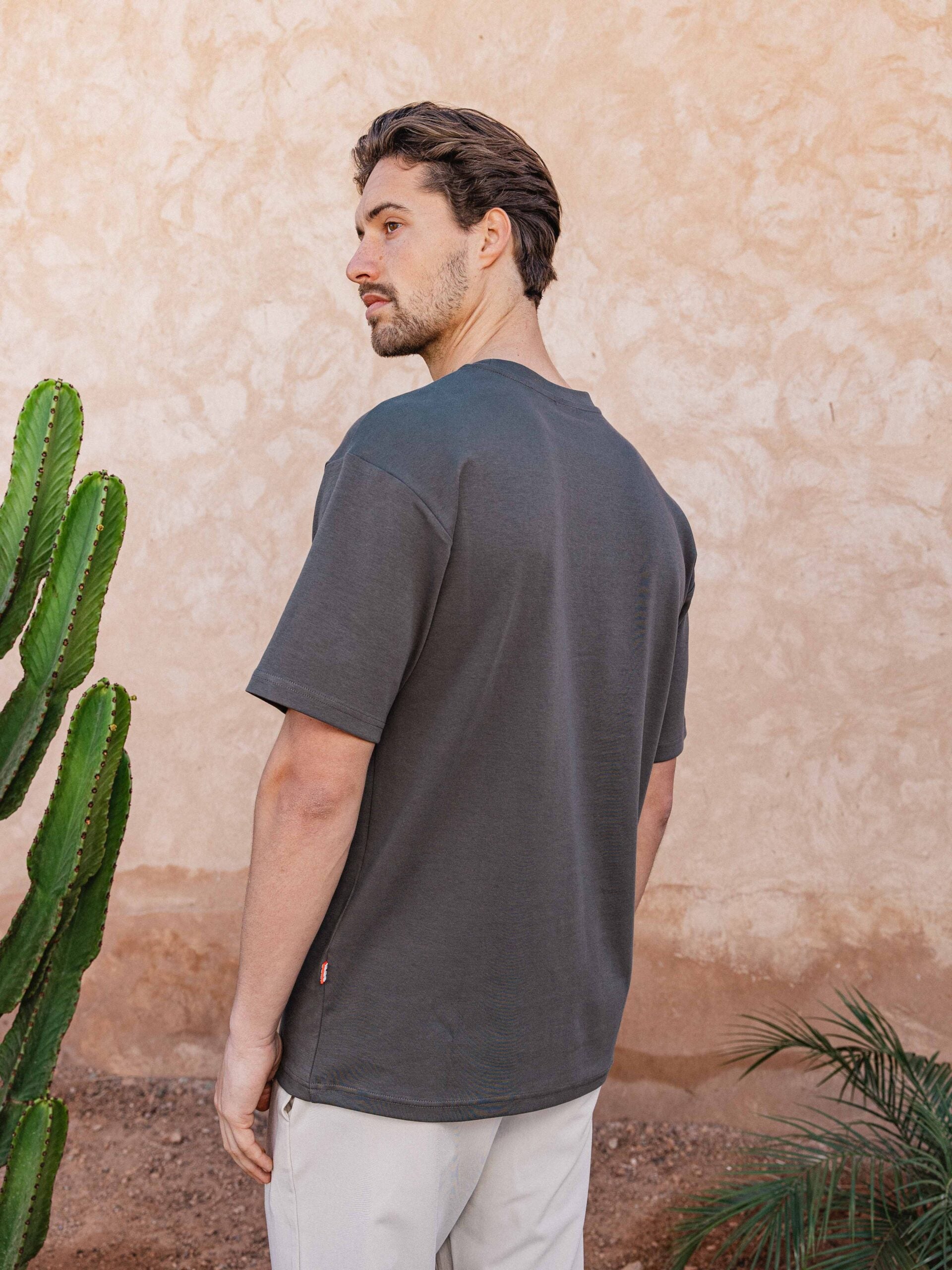 Oversized Text T-shirt Sample