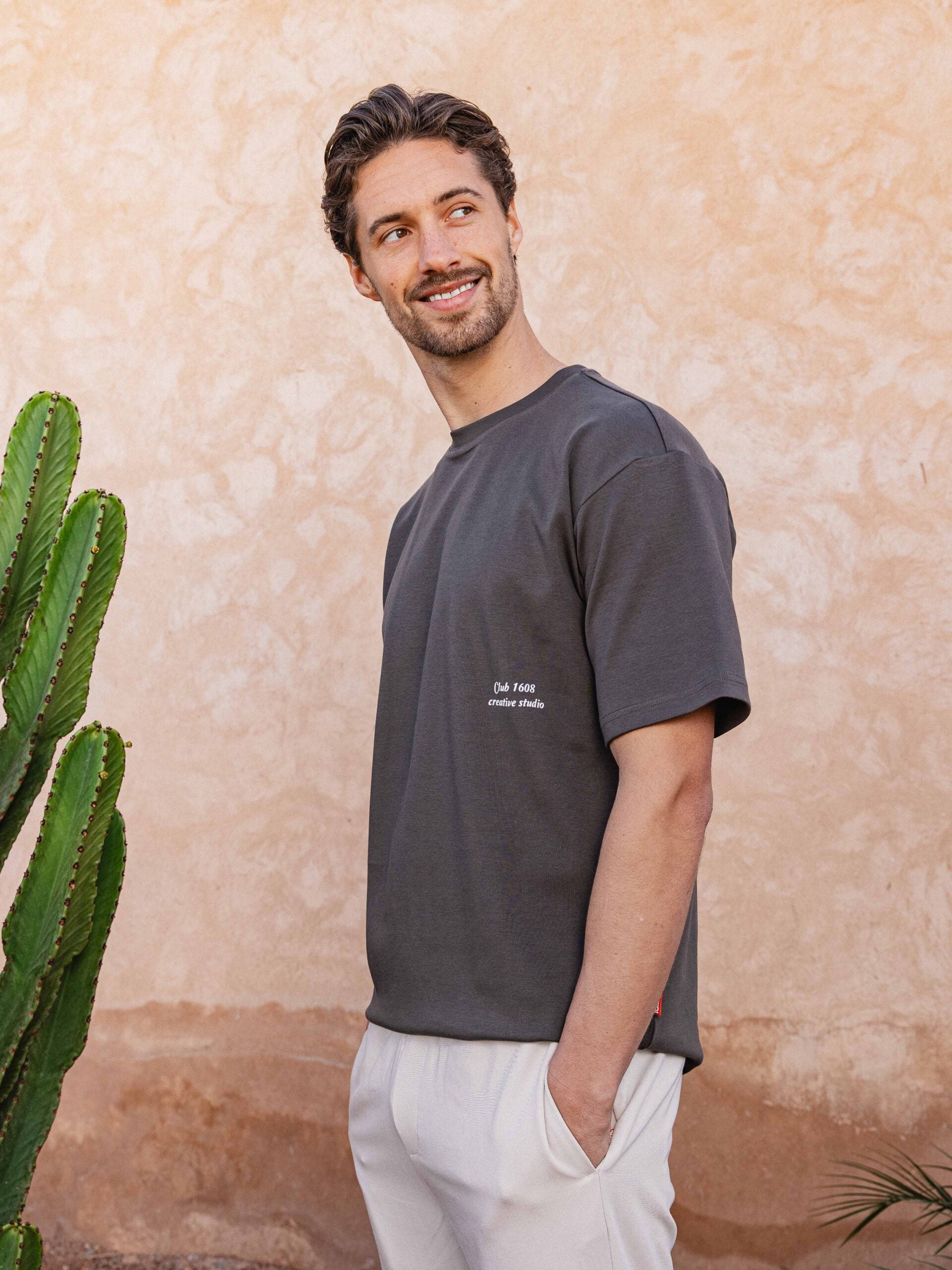 Oversized Text T-shirt Sample