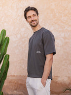 Oversized Text T-shirt Sample