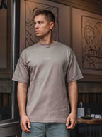 Brown Global Oversized T-shirt