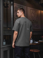 Off Black Compass Oversized T-shirt