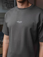 Off Black Compass Oversized T-shirt