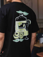Black Limoncello Oversized T-shirt