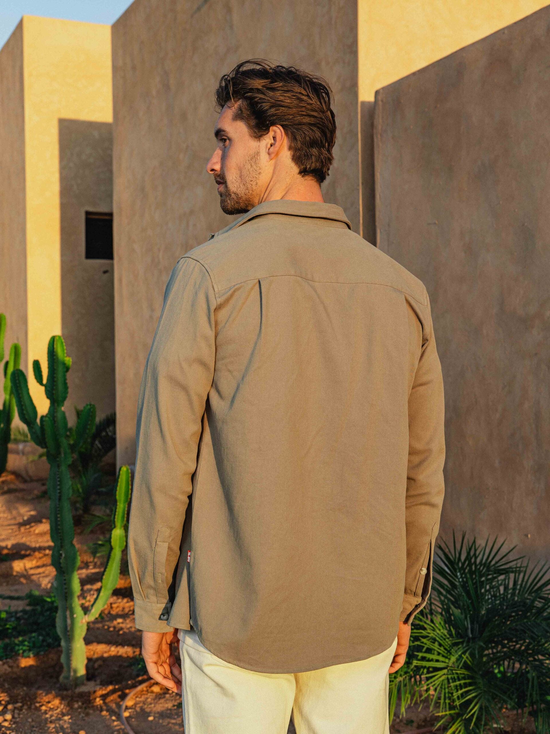 Green Cotton Blouse