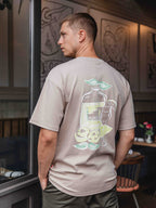 Light Brown Limoncello Oversized T-shirt