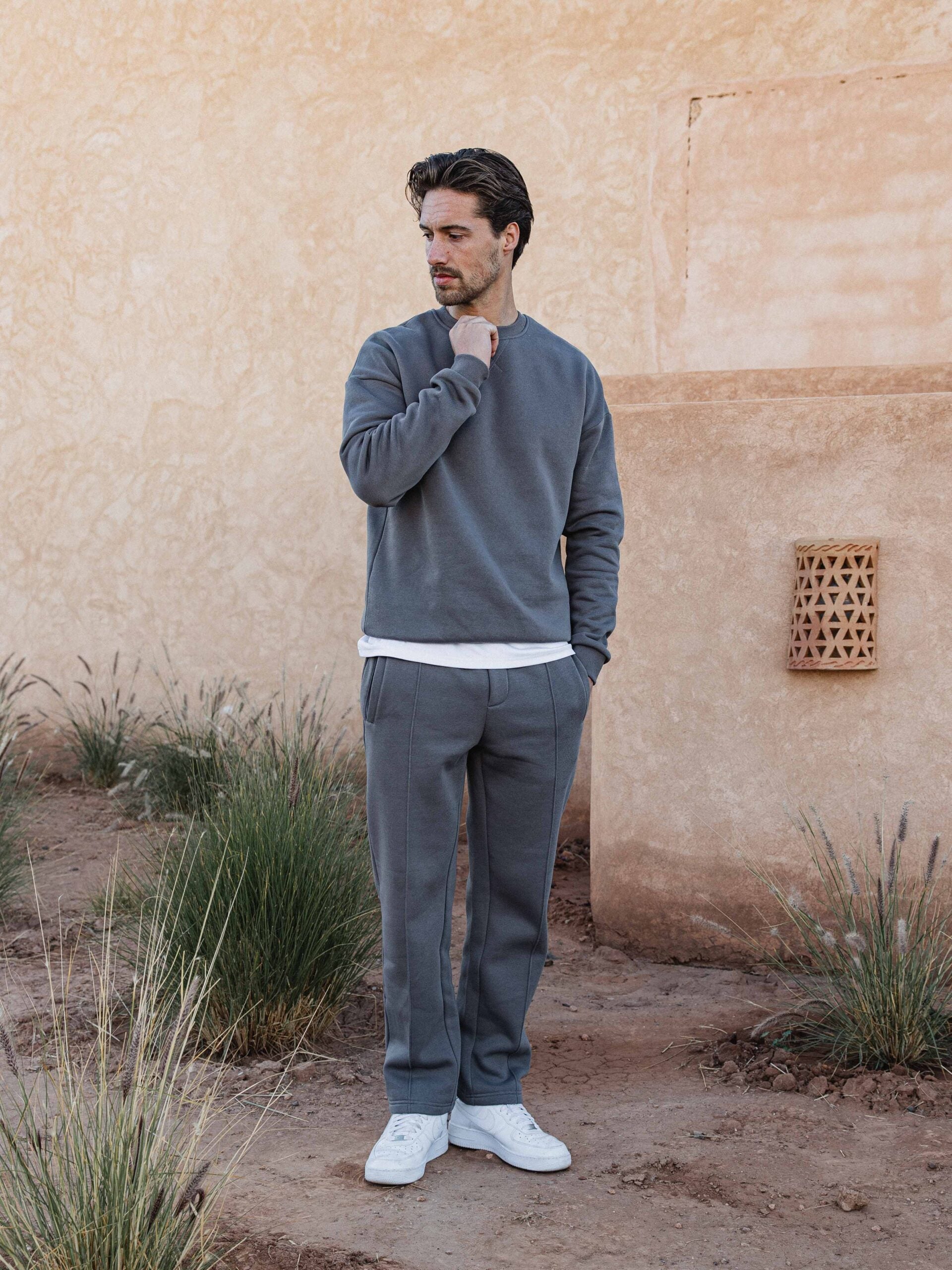 Dark Grey Oversized Sweater