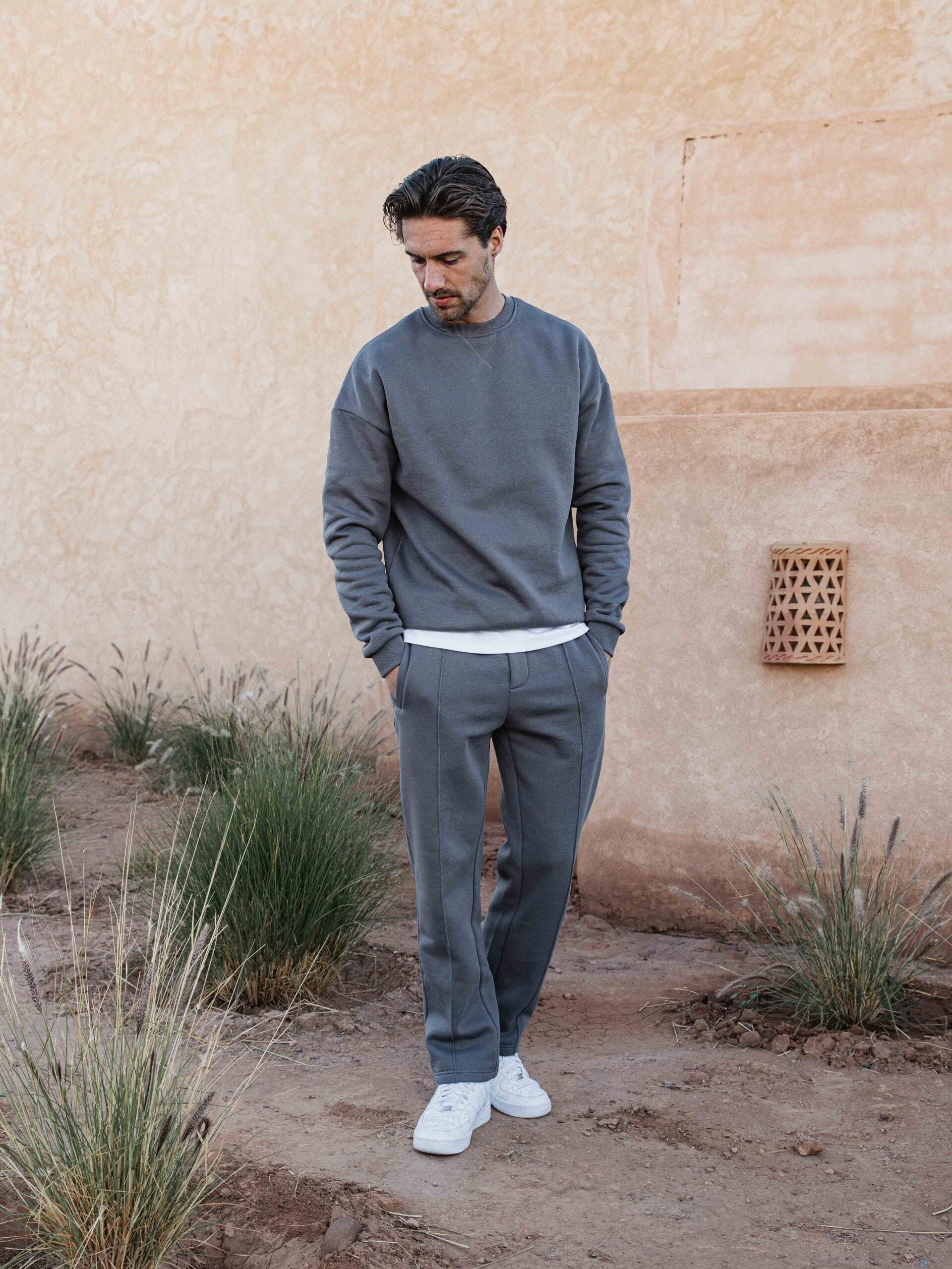 Dark Grey Oversized Sweater