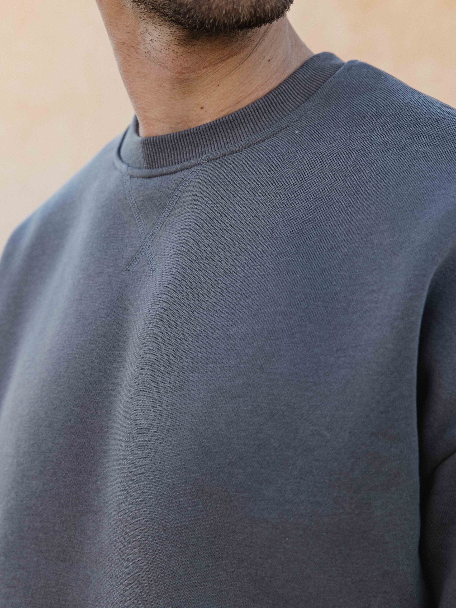 Dark Grey Oversized Sweater