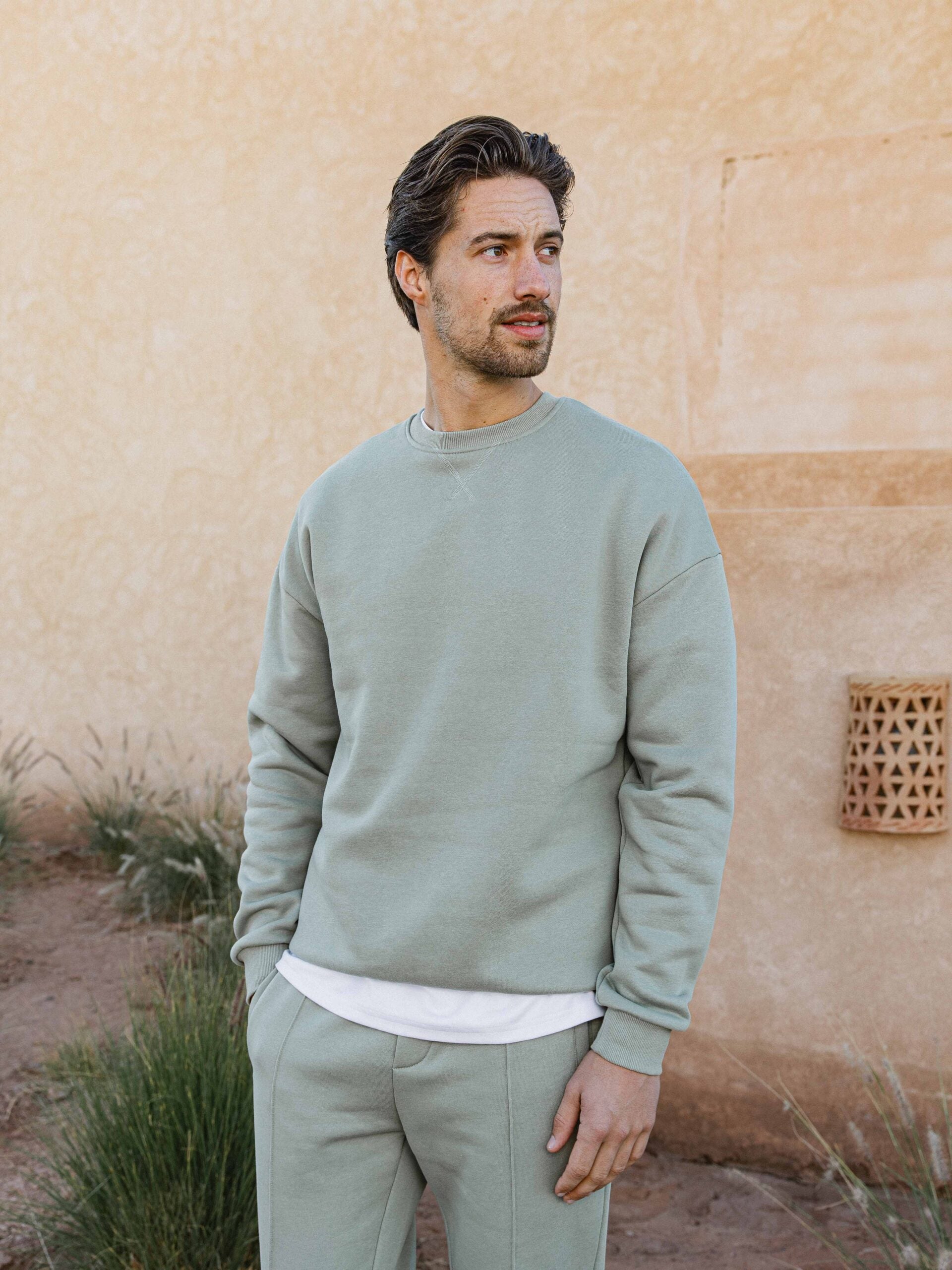 Light Green Oversized Sweater