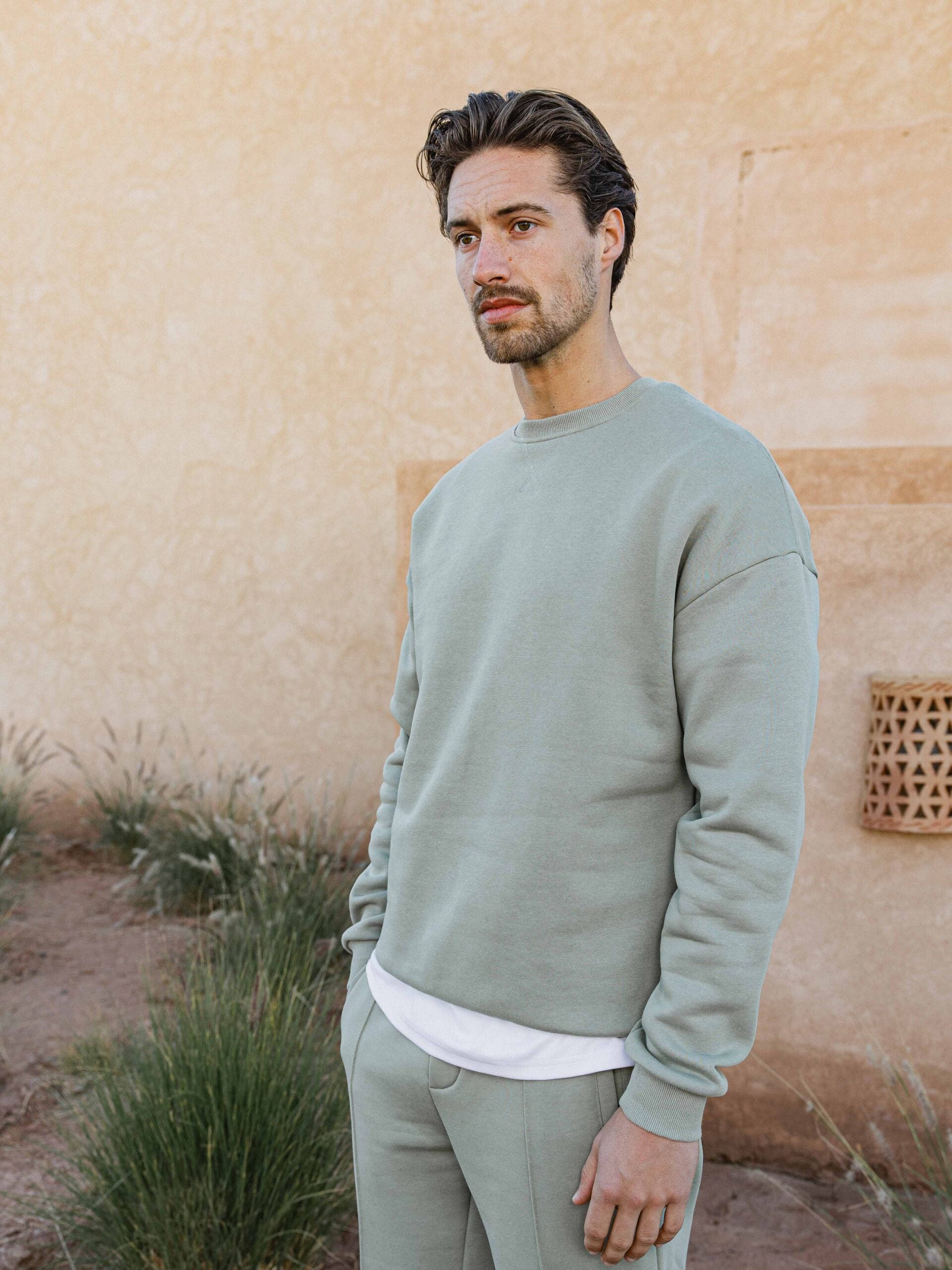 Light Green Oversized Sweater