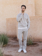 Beige Oversized Sweater Sample