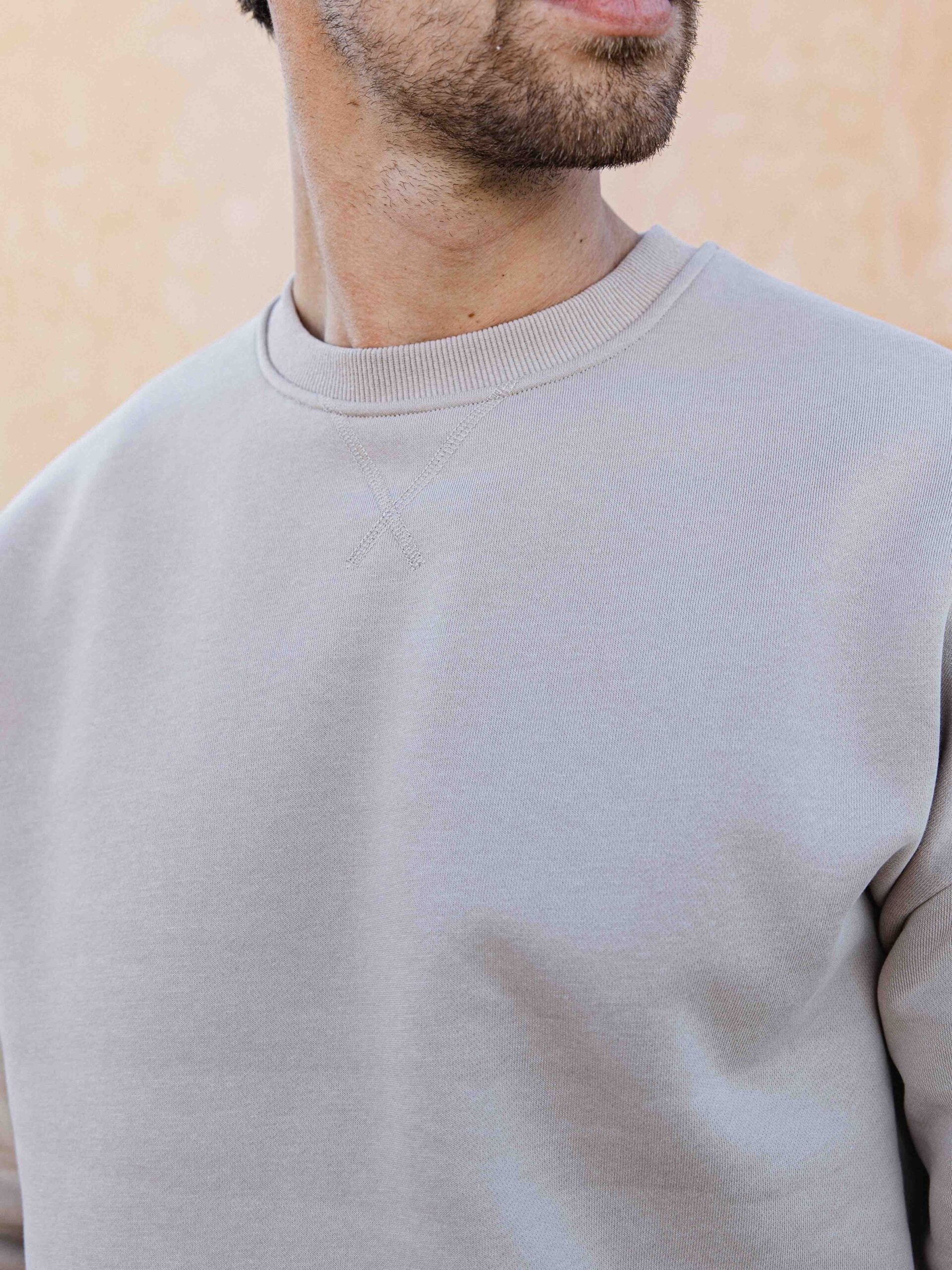 Beige Oversized Sweater