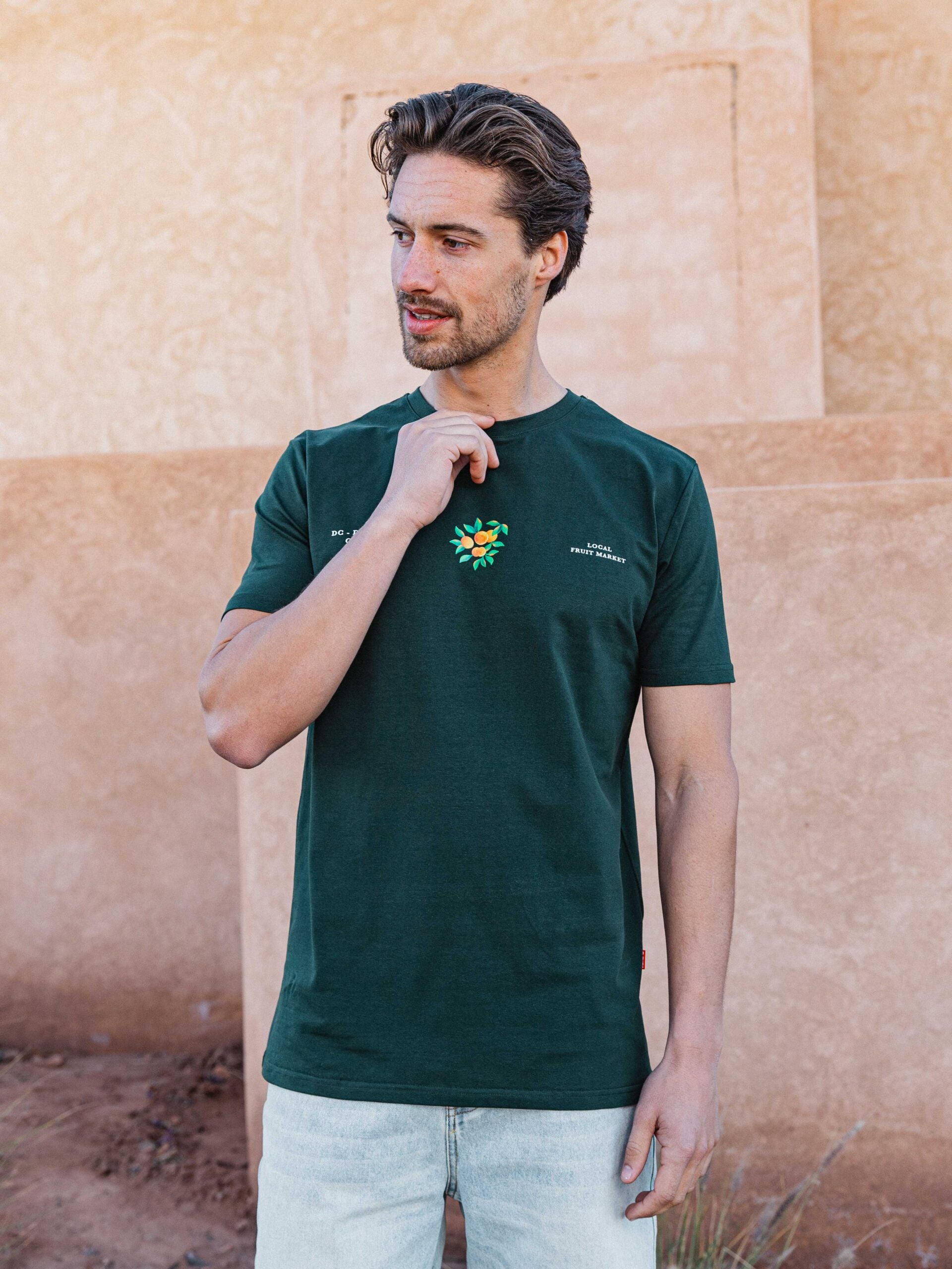 Green Fruit Slimfit T-shirt