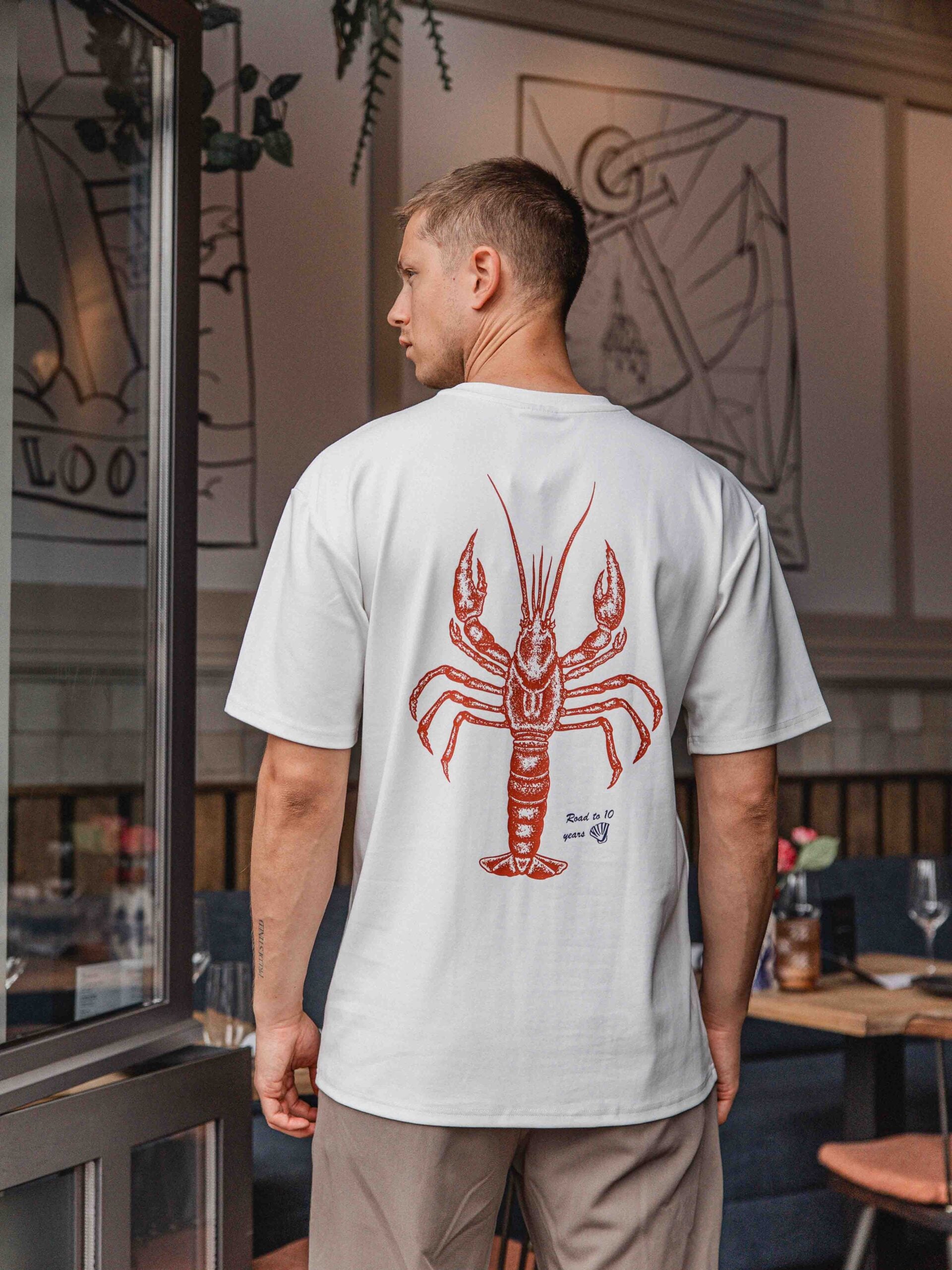 Off White Lobster Oversized T-shirt