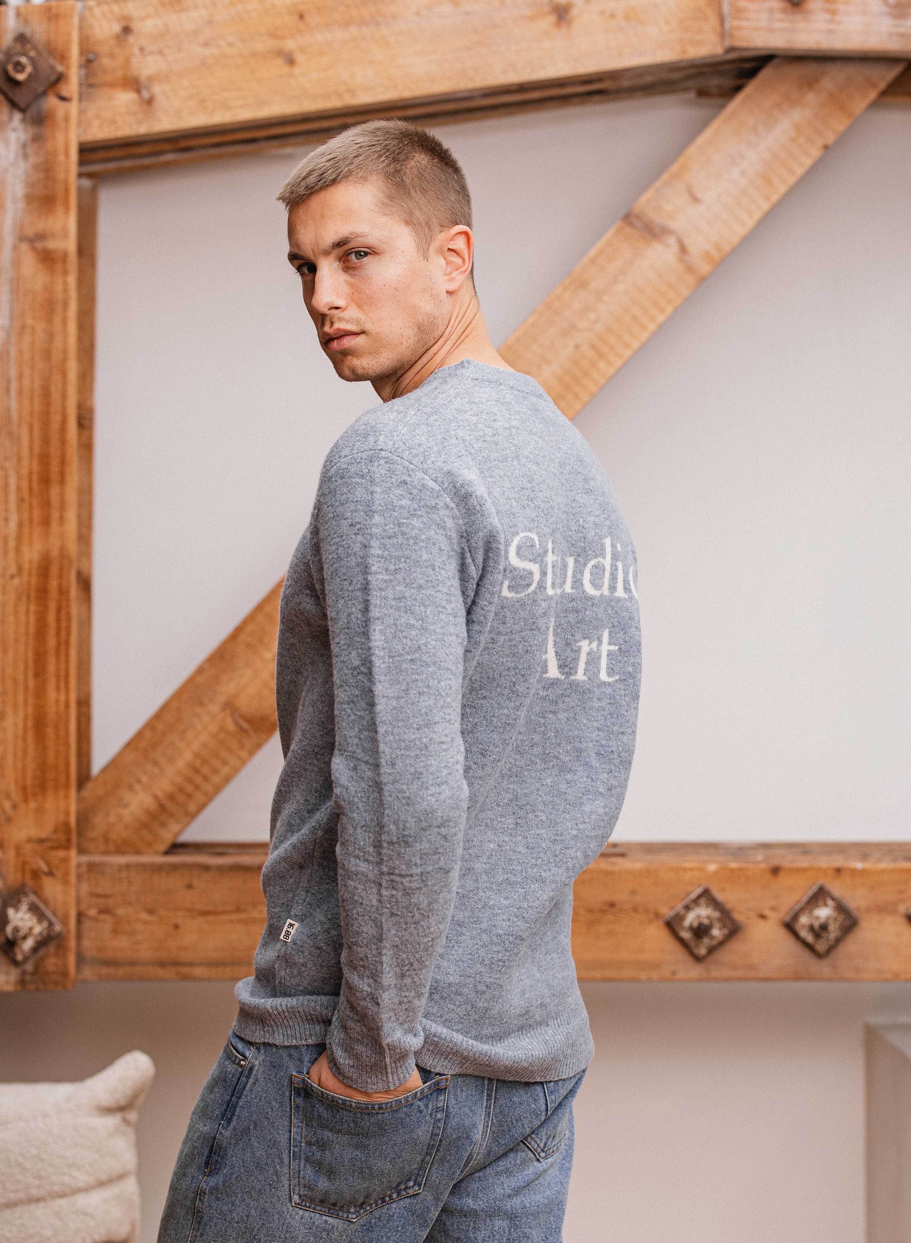 Grey Studio Texture Sweater Sample