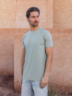Olive Slimfit T-shirt Sample
