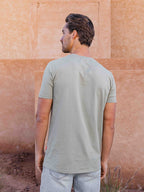 Olive Slimfit T-shirt Sample