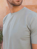 Olive Slimfit T-shirt Sample