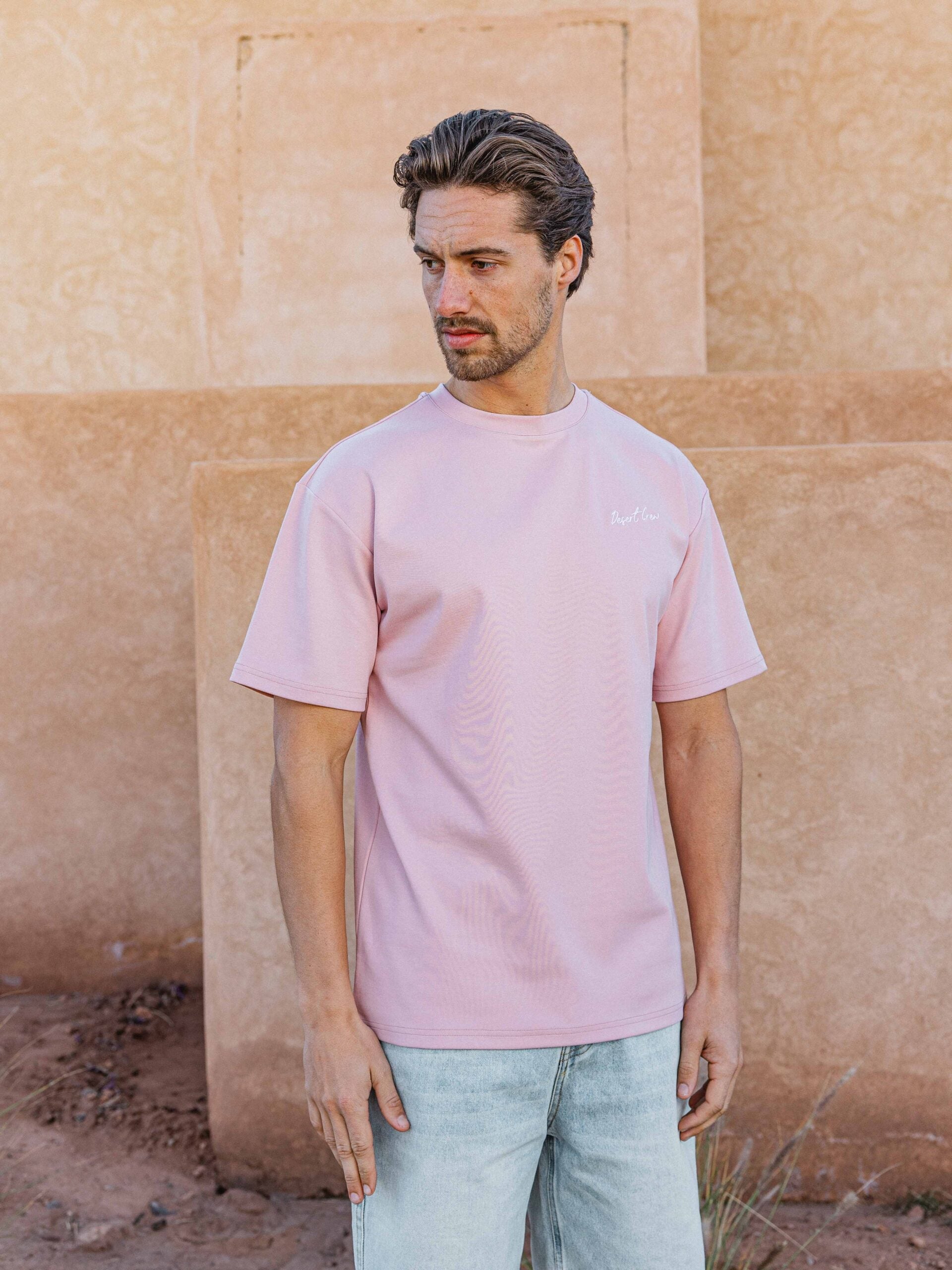 Pink Desert Oversized T-shirt