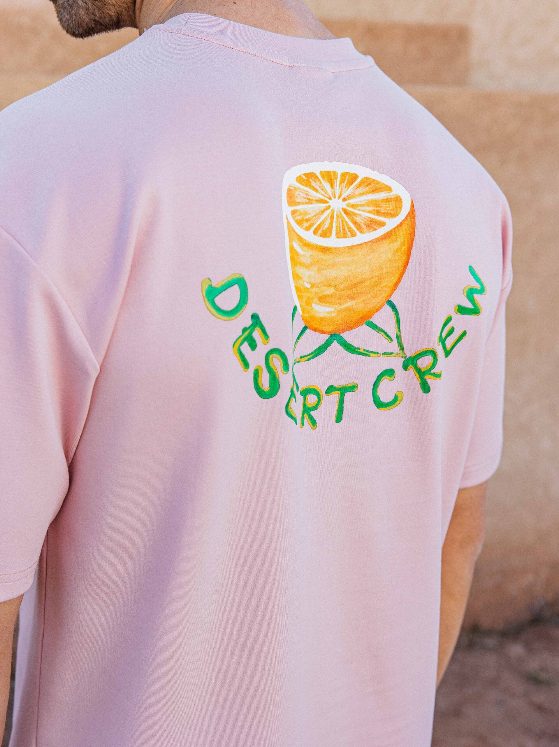 Pink Desert Oversized T-shirt