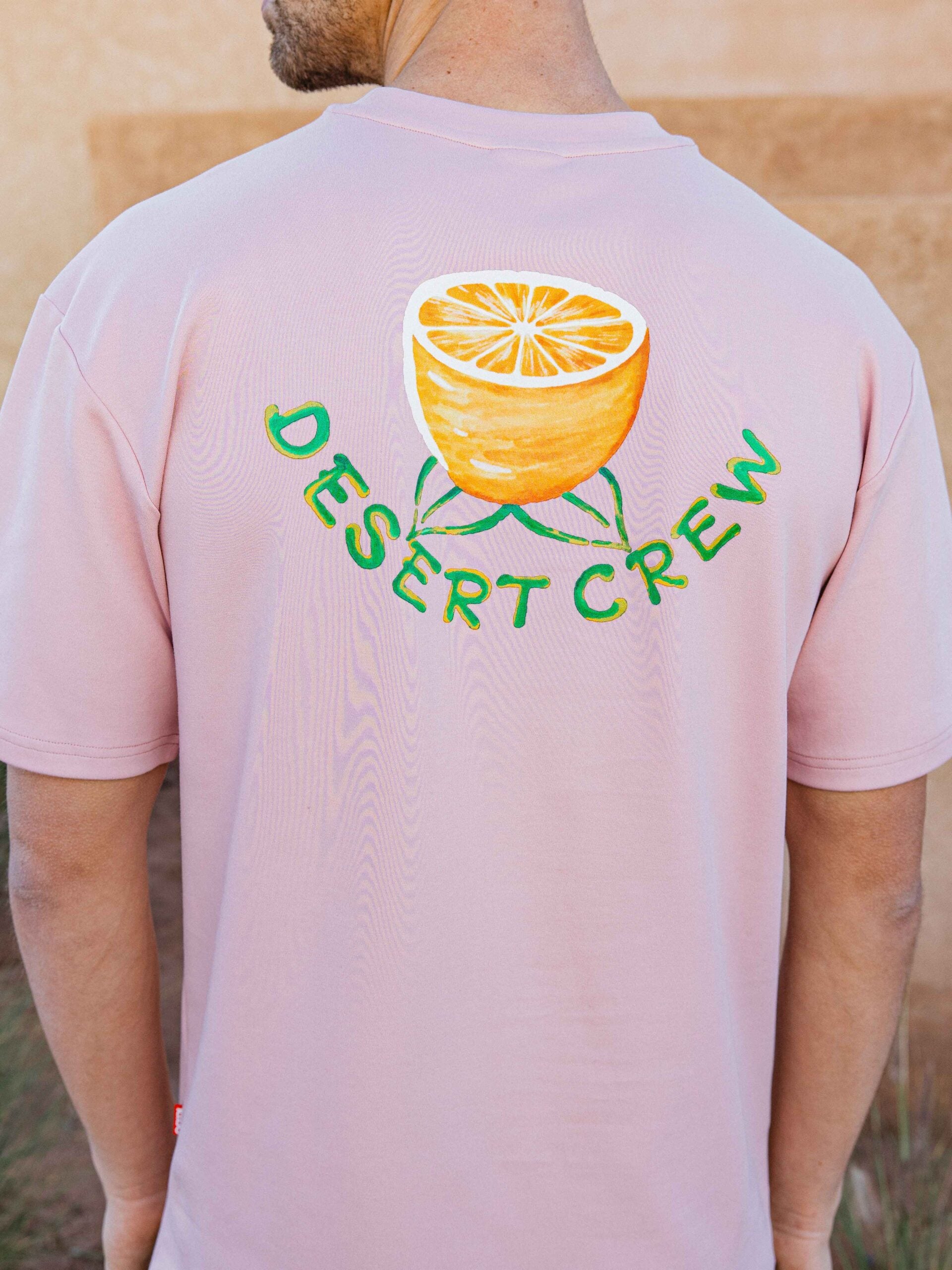 Pink Desert Oversized T-shirt