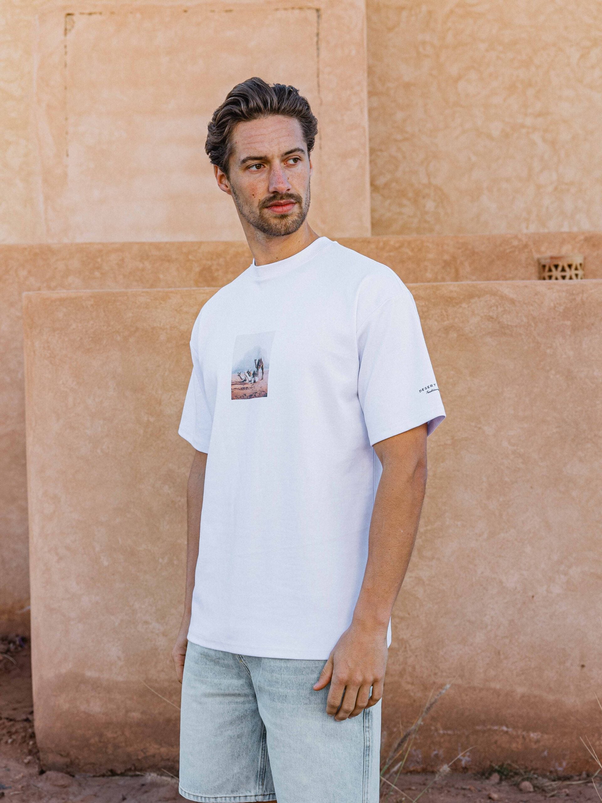 Camel Oversized T-shirt
