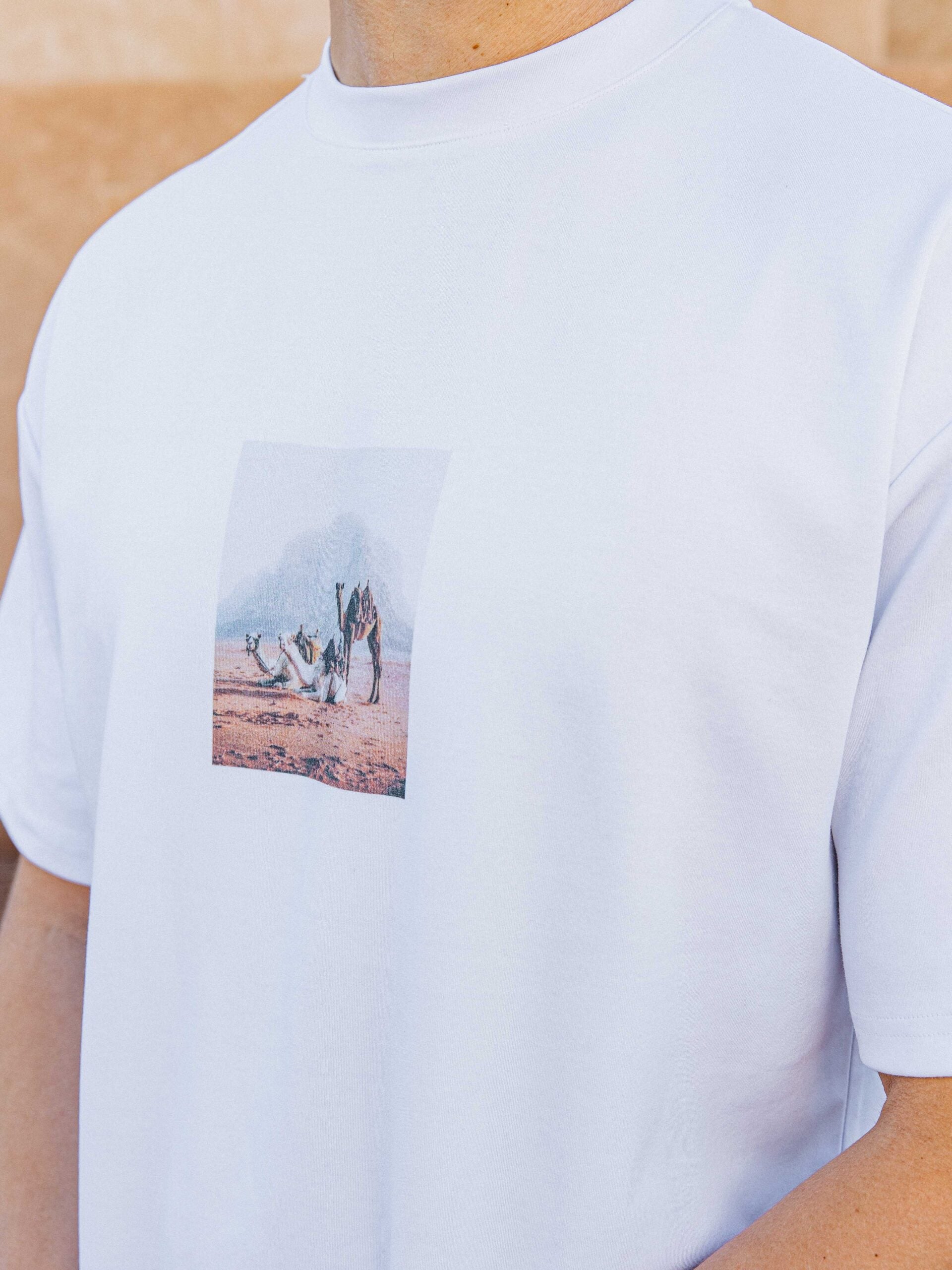 Camel Oversized T-shirt