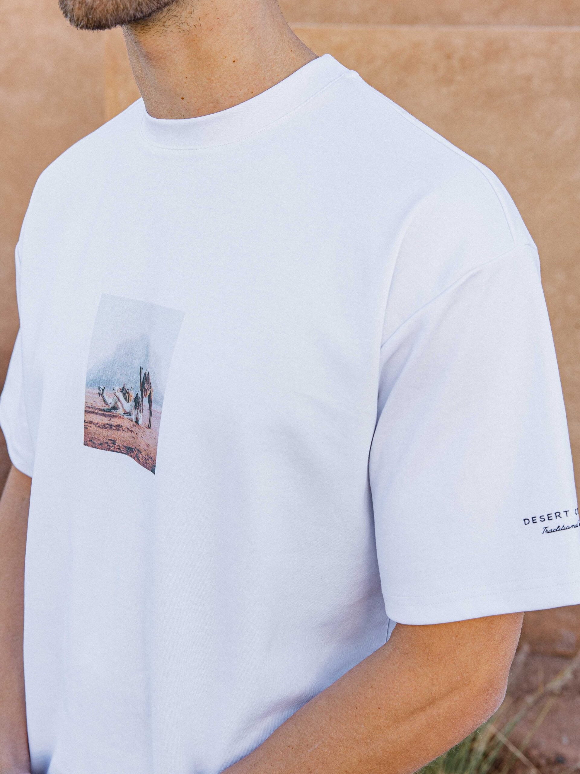 Camel Oversized T-shirt