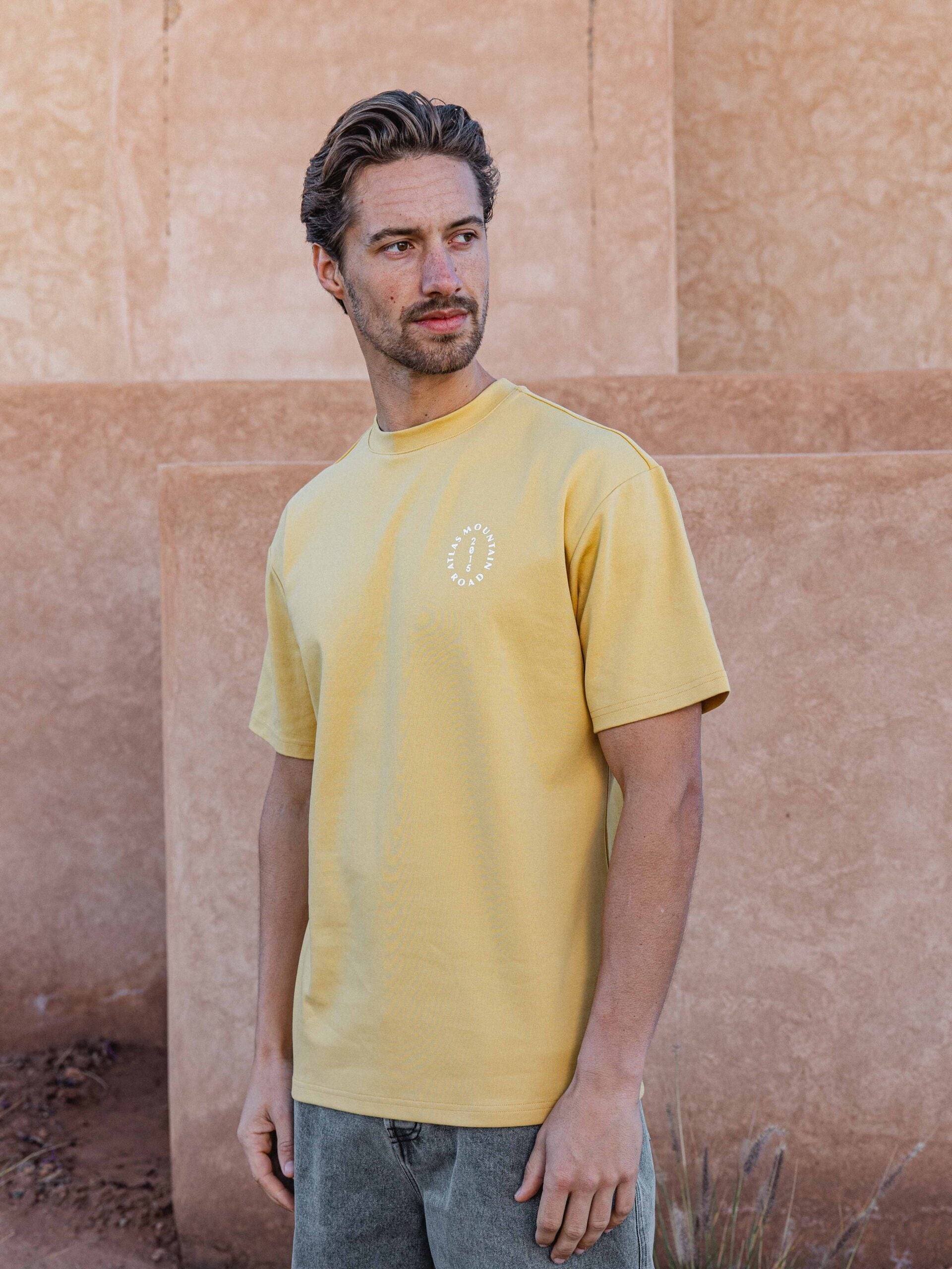 Yellow Atlas Oversized T-shirt