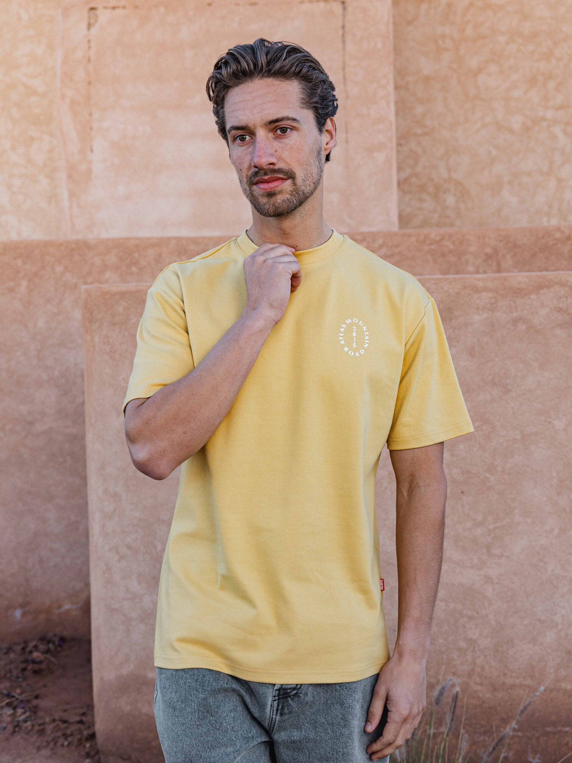 Yellow Atlas Oversized T-shirt